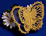 E189 3D Butterflies with Organza Bundle