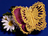 E189 3D Butterflies with Organza Bundle