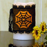 E529 K-Lace Spiderweb Candle Corsets