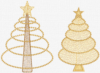 Holiday Sparkle Ornament 03 & 04