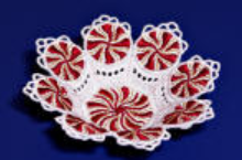 E151  K-Lace™ Peppermint Candy Cup for Big Hoops (fits 5"x 7" hoops)