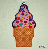 E614 Ice Cream Cone Gift Pockets