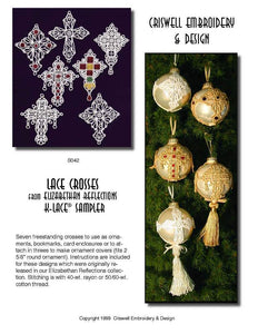 E264 Lace Crosses from "Elizabethan Reflections"