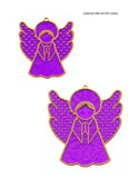 E276 K-Lace™ Organza Angels (fit  4" x 4" hoops)