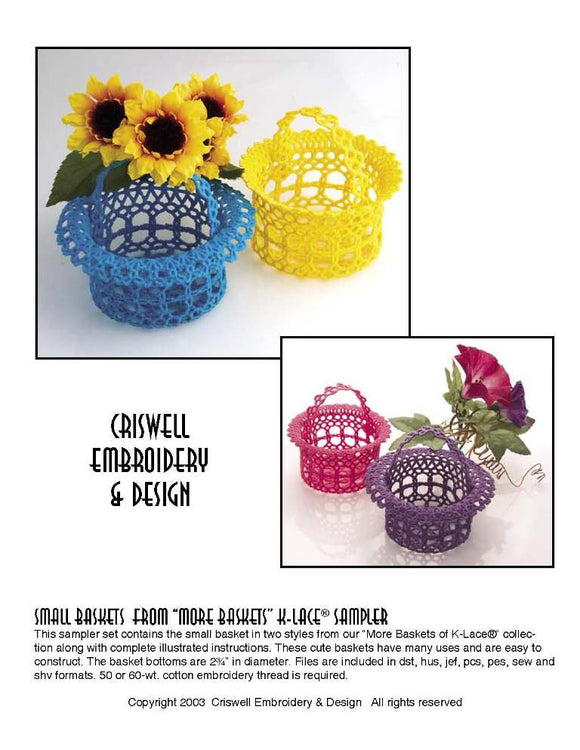 E310 Small Baskets from 