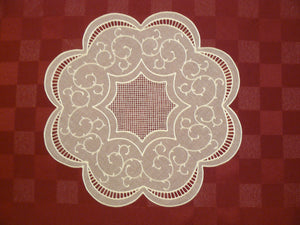 P003 Mother of Pearl Doily