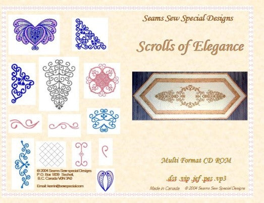 SS007 Scrolls of Elegance