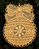 E037 K-Lace® Ornament Bundle (4" x 4" hoop) (incl.E031-E036)