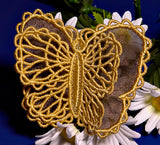E189 3D Butterflies with Organza Bundle