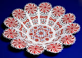 E330 Peppermint Bowl and Doily for Big Hoops fits (5" hoops)