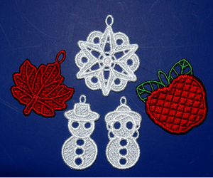 E405 Fall/Winter Decor Mini Ornaments
