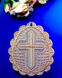E461 K-Lace Cross Ornament Bundle