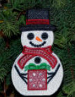 E507 Fabric Snow People for Big Hoops