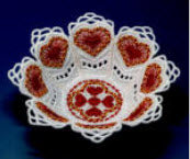 E512 K-Lace™ Heart Candy Cup (fits 5"x 7" hoops)