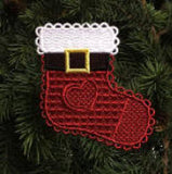 E548 Santa Mitten Ornament Cover