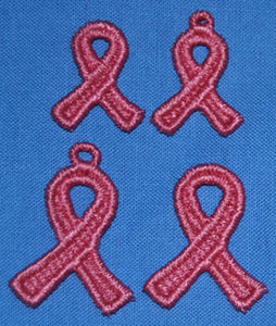 F004 Cancer Support Ribbon
